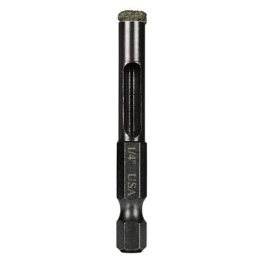 Montana Brand Tools 1/4 in Diamond Tile Drill Bit, large image number 0