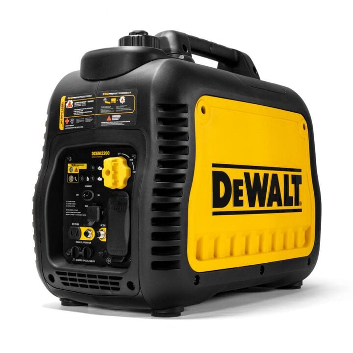 DEWALT 2,200 Watt Gas Powered 50-State Portable Inverter Generator, large image number 4