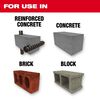 Milwaukee SDS Plus MX4 4 Cutter Drill Bit Kit 8pc, small image number 3