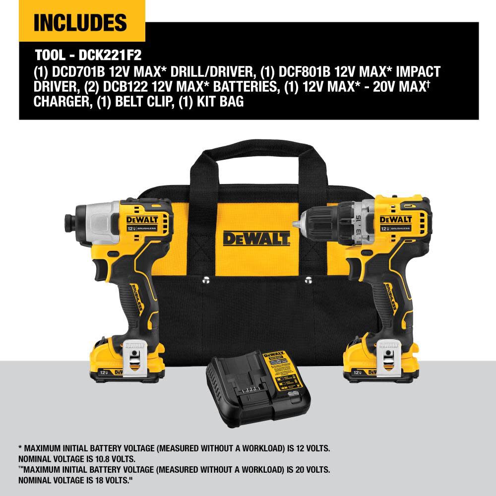 12 volt dewalt top drill battery