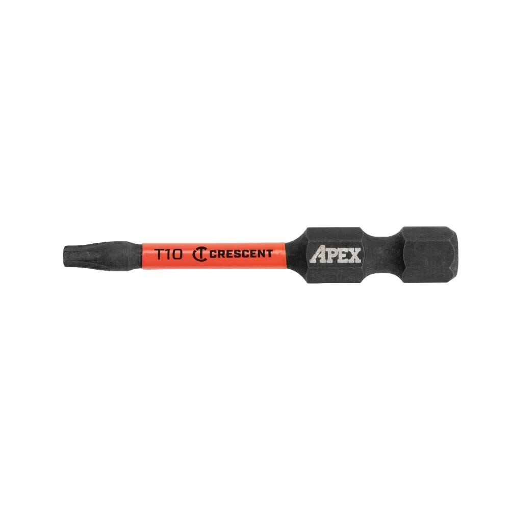 Crescent APEX Torx Vortex Impact Power Bit T10 x 2in, large image number 1