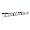 GEARWRENCH 3/8 Inch Drive 6 Point SAE Hi-Viz Socket Set 13 Pieces, small image number 2