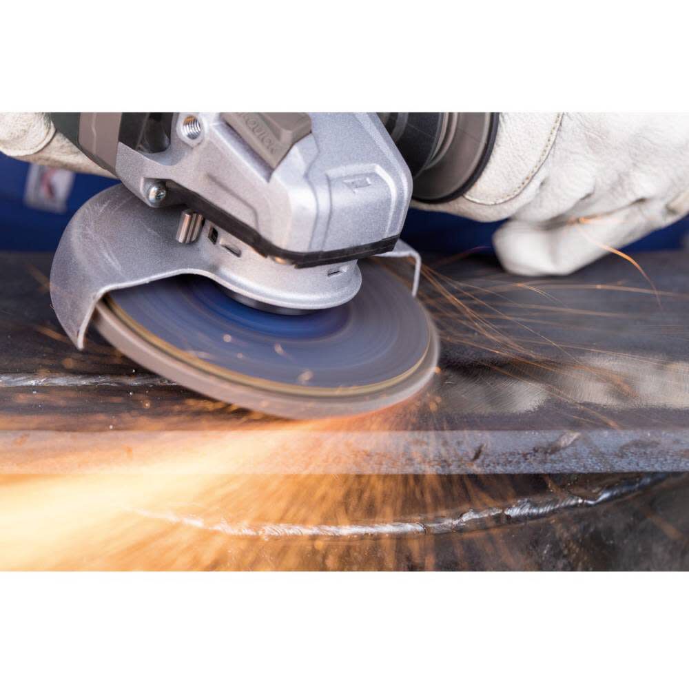Pferd 4-1/2 Inch x 7/8 Inch, Z SG POWER STEELOX, 40 Grit, T29, Hole Mount Flap Disc Bundle, 10 Pieces, large image number 6