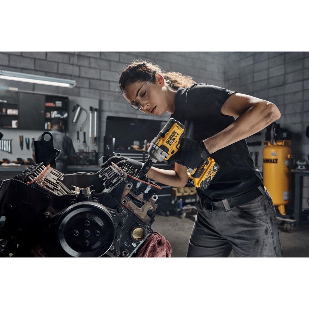DEWALT 20V MAX XR 1/2in Mid Range Impact Wrench with Detent Pin Anvil (Bare Tool), large image number 7