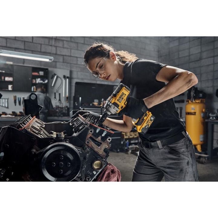 DEWALT 20V MAX XR 1/2in Mid Range Impact Wrench with Detent Pin Anvil (Bare Tool), large image number 6