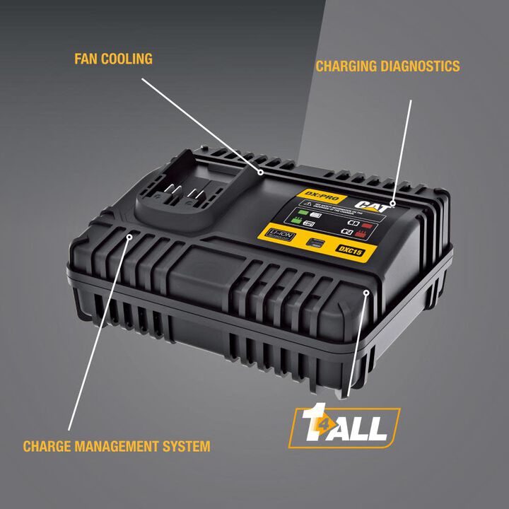 CAT 18V 1 FOR ALL Quick Charger 15 Amp, large image number 2