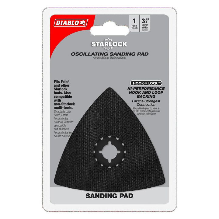 Diablo Tools 3-3/4in Starlock Oscillating Sanding Pad, large image number 1