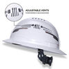 Klein Tools Class C Type 2 Hard Hat Vented Full Brim with Chin Strap and Headlamp
, small image number 2