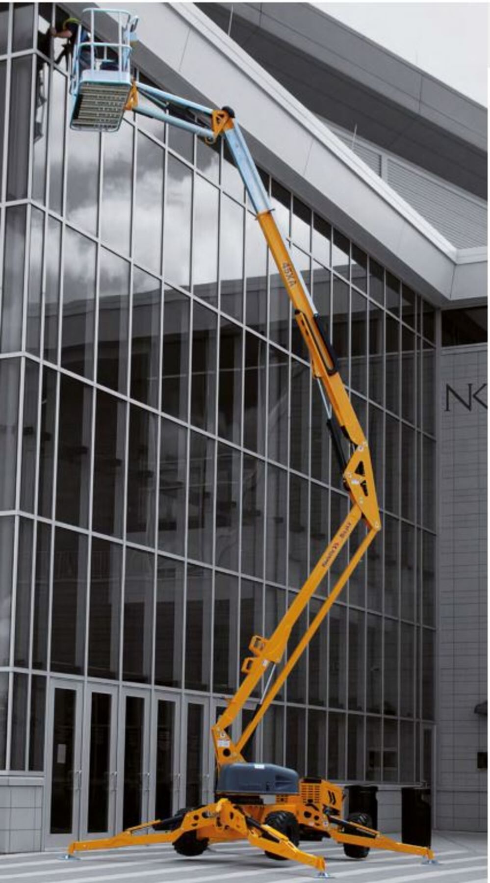 Haulotte 55XA Articulating Boom Lift 55', large image number 2