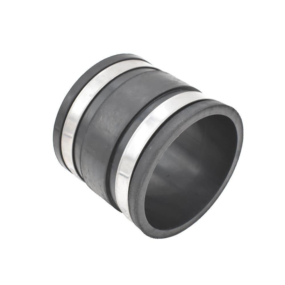 Big Horn 2-1/2 Inch Rubber Connecting Tube with Stainless Steel Hose Clamp – 11260
