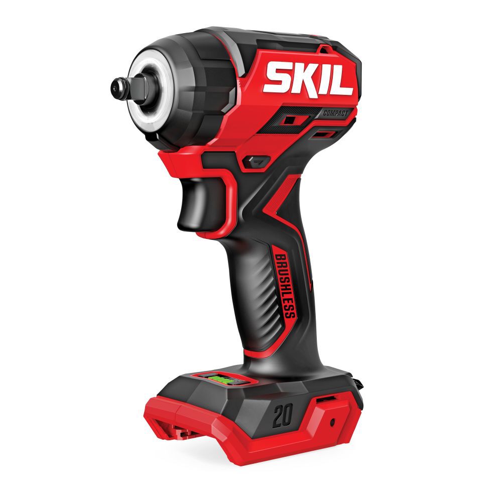 SKIL Promotional PWR CORE 20 Brushless 20V 3/8 Inch Compact Impact Wrench (Bare Tool), large image number 1