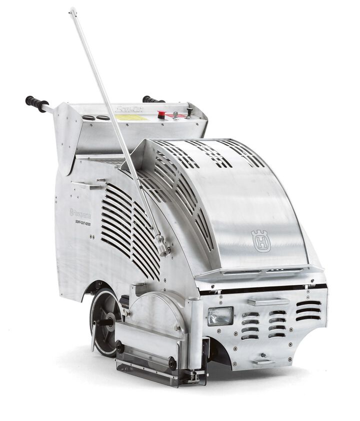 Husqvarna Construction Soff-Cut 4200 23 HP 14 Inch Kohler Gas Engine Early Entry Concrete Saw Body Only, large image number 1