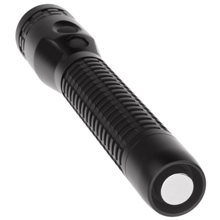 Nightstick Metal Dual-Light Flashlight with Magnet Rechargeable, Black, large image number 8