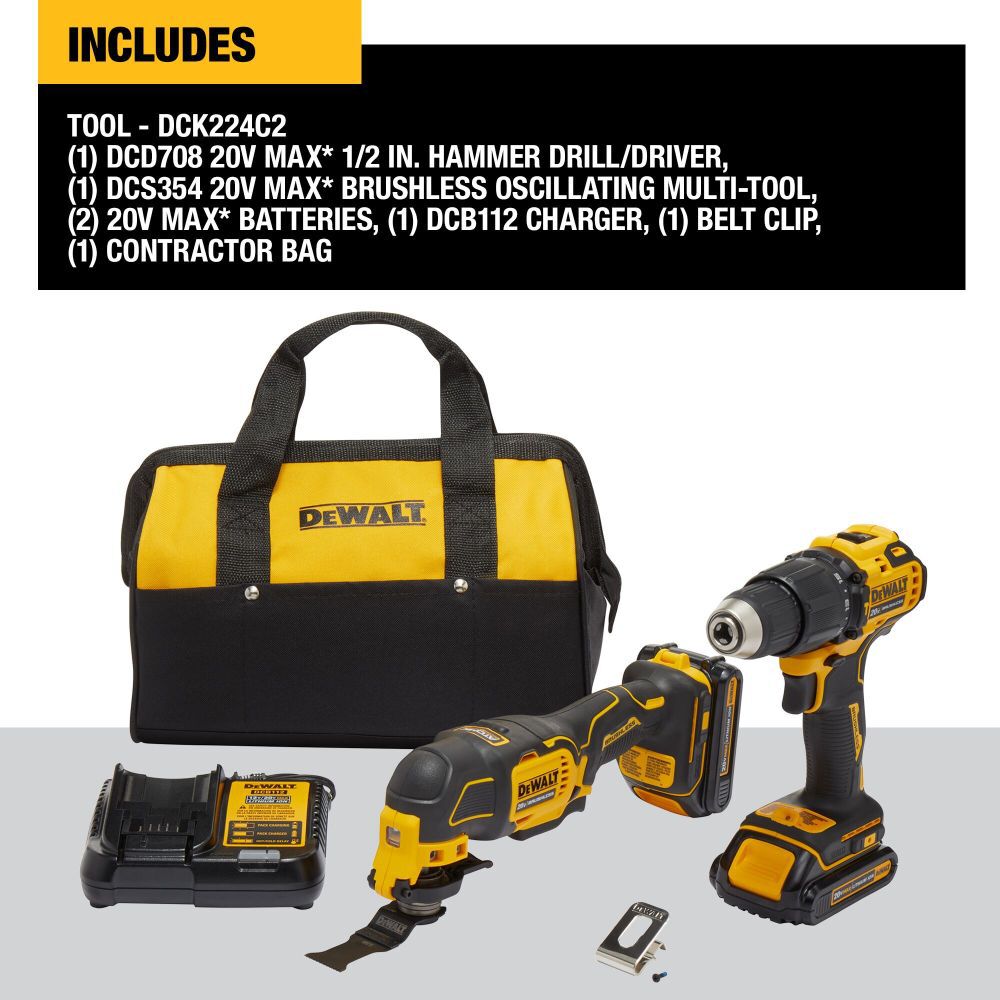 Dewalt atomic best sale 4 tool kit