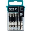 Makita Impact XPS #2 Square 2in Power Bit 15/pk, small image number 1