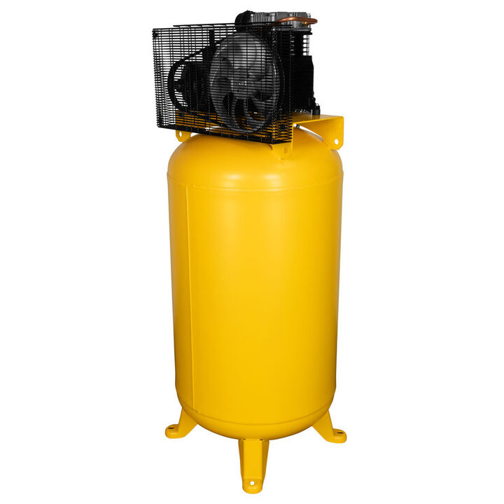 DEWALT 80 Gallon Oil Lubricated Air Compressor High Air Flow, 175 Max PSI, 5 HP, large image number 3