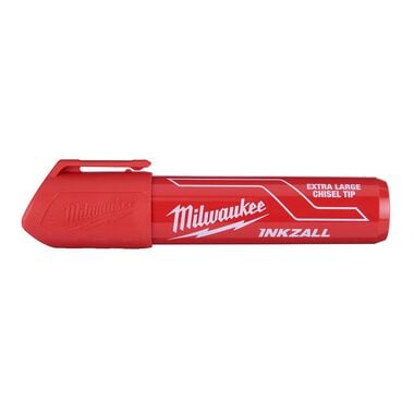 Milwaukee INKZALL Extra Large Chisel Tip Red Marker