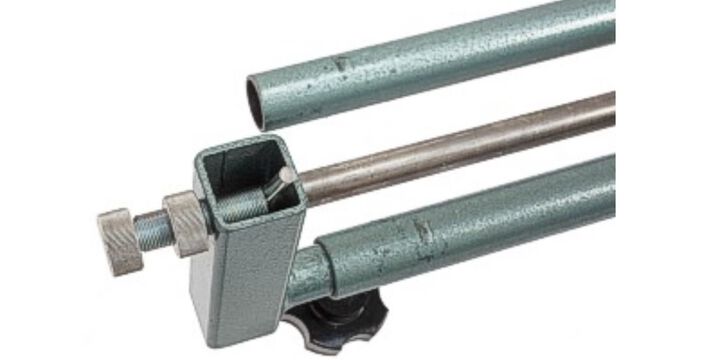 Ellis Built-in Support Stand with Length-Stop for Band Saws, large image number 2