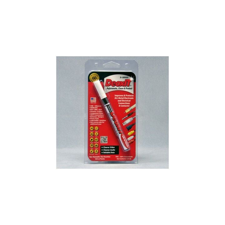 DeoxIT D-Series Contact Cleaner & Rejuvenator Pen, 100% Solution, 6 mL, large image number 3
