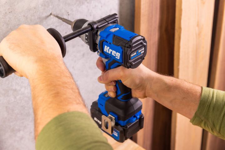Kreg 20V Ionic Drive 1/2 Inch High Speed Hammer Drill (Bare Tool), large image number 2
