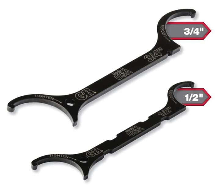 Gardner Bender Locknut Wrench Kit 1/2 in and 3/4 in