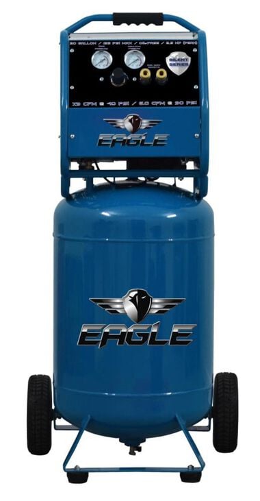 Eagle Compressor Silent Series 20 Gallon Electric Portable Air Compressor, large image number 0
