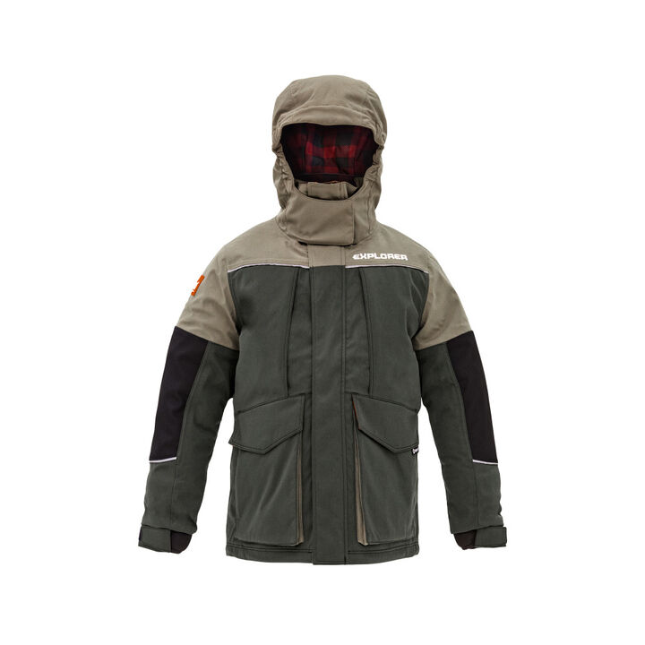 Eskimo Youth Explorer Jacket, Olive, Medium