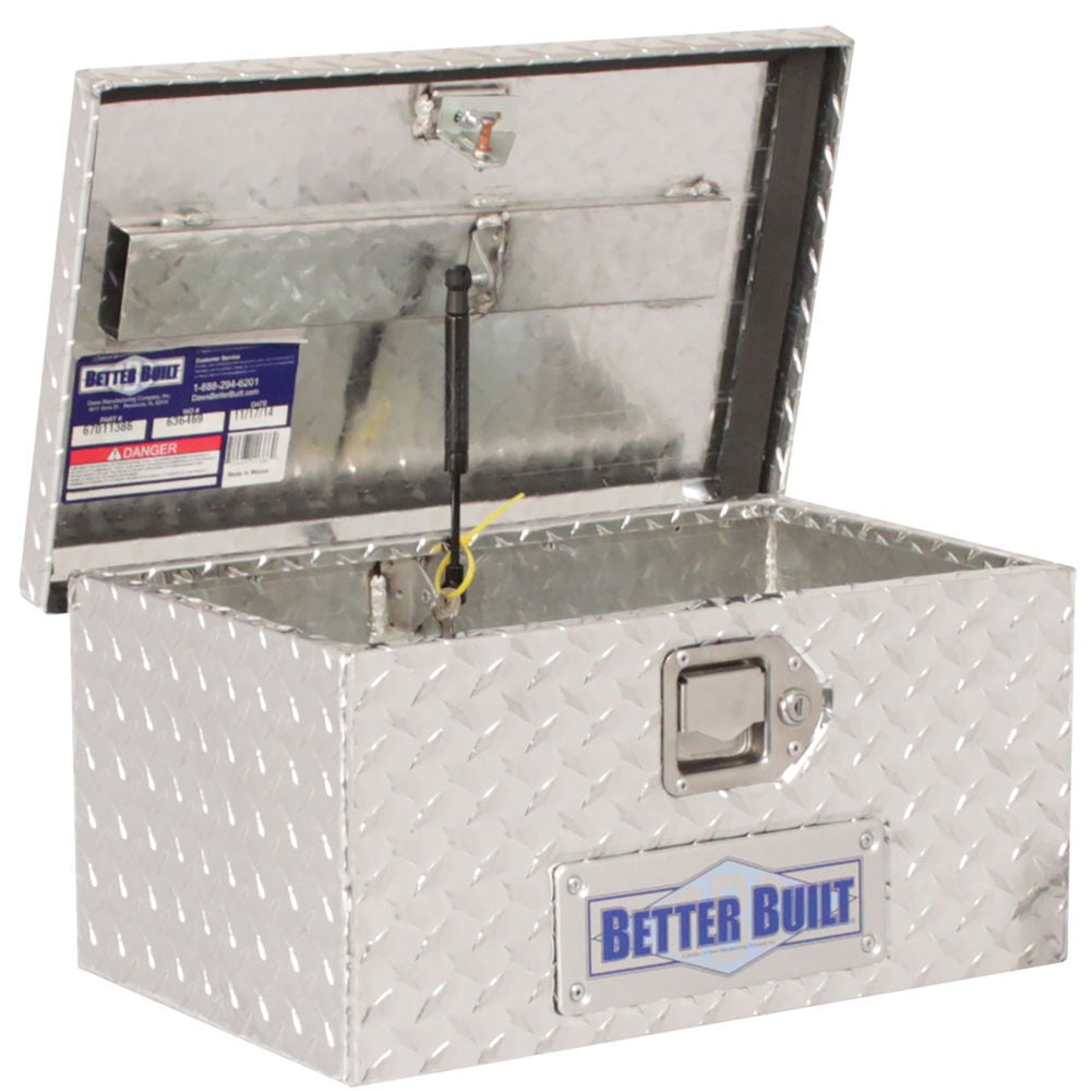 Better Built 20in ATV Truck Box Brite Aluminum, large image number 2