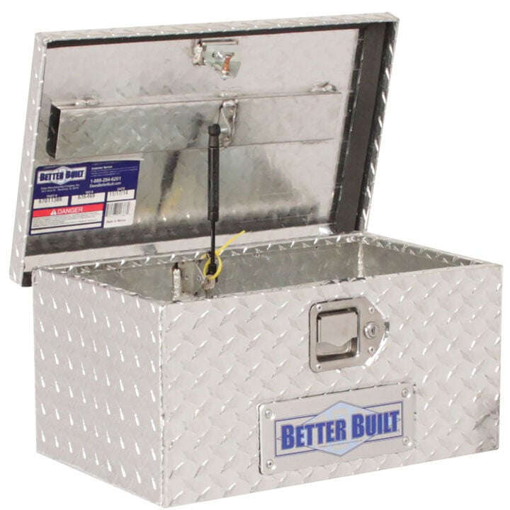 Better Built 20in ATV Truck Box Brite Aluminum, large image number 1