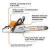 Stihl MS 251 WOOD BOSS Gas Chainsaw with 18 Inch 0.325 Bar & Chain, small image number 2