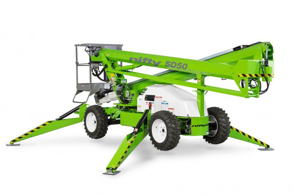 Niftylift 49.5' Boom Lift Self-Drive 4WD with Telescopic Upper Boom ...