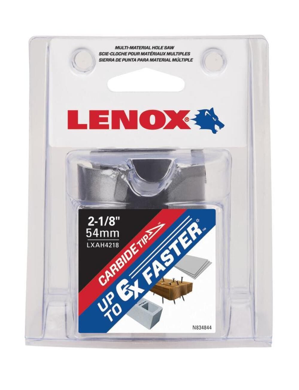 Lenox Hole Saw 2 1/8in (54MM) MM CARBIDE, large image number 4