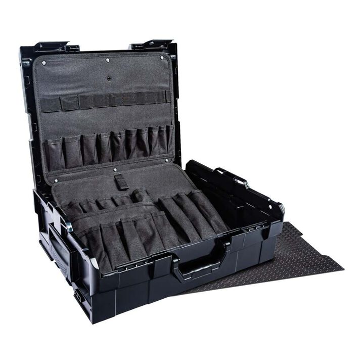 L-BOXX Model Numebr 136 Black Tool Box, Lid Insert, and Small Parts Insert Bundle, large image number 2