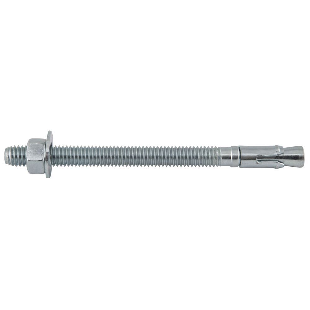 DEWALT Power-Stud+ SD1 3/8 x 5 Inch Carbon Steel Concrete Wedge Anchor 50 Pieces, large image number 1