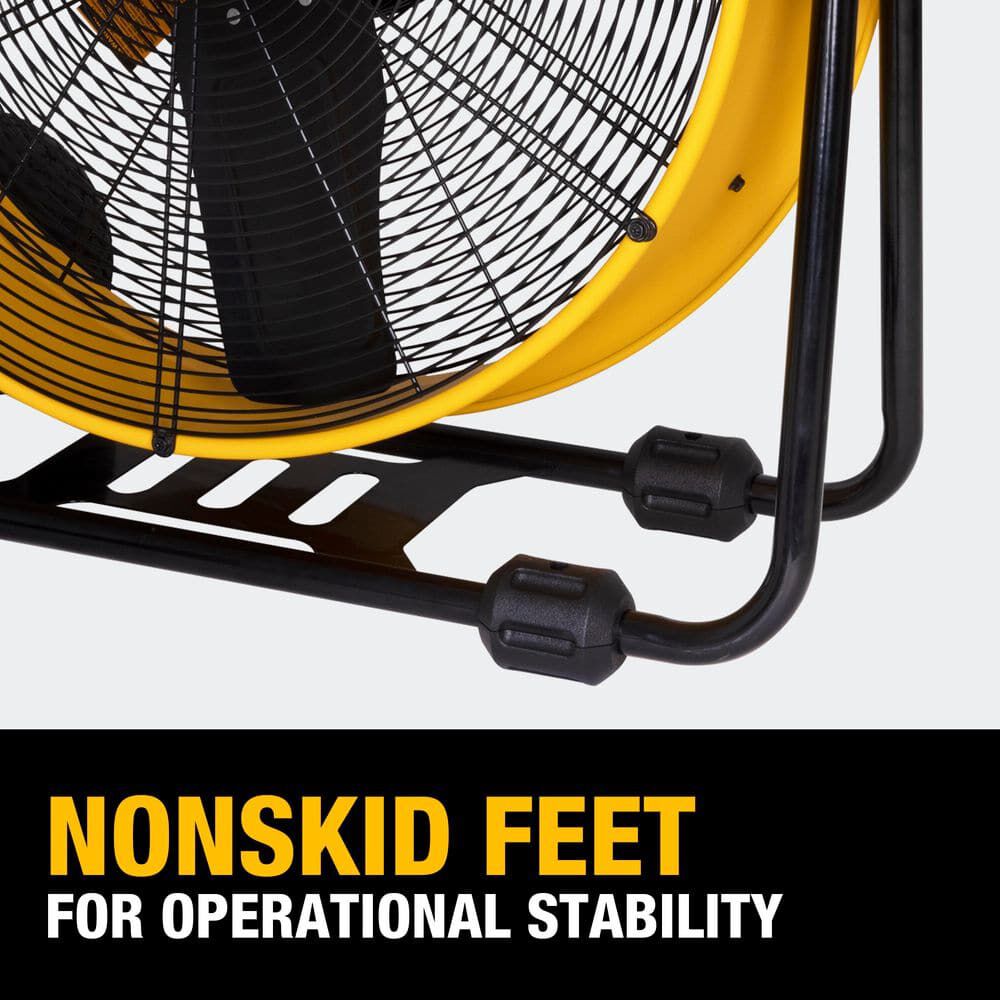 DEWALT 24 Inch Heavy-Duty Drum Fan with 12 Ft Power Cord, large image number 10