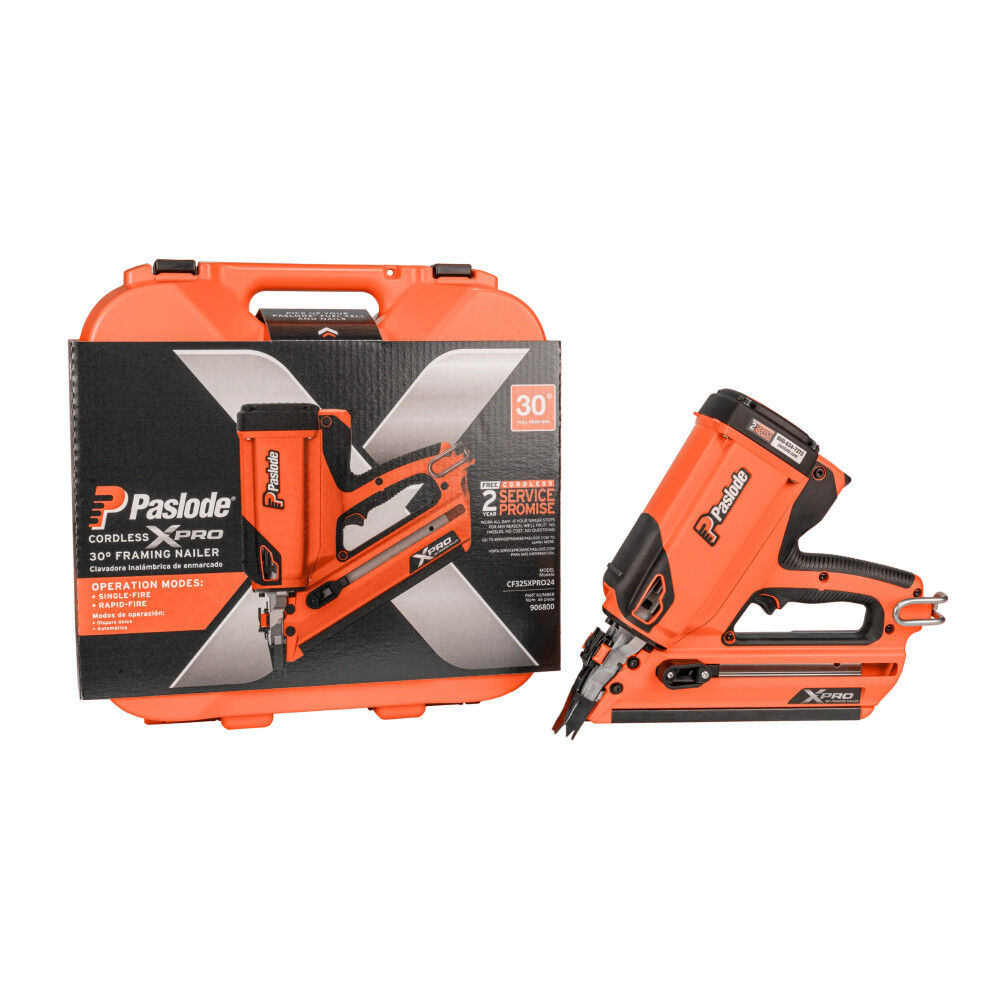 Paslode XPro 7V 30 Degree Framing Nailer Kit, large image number 15
