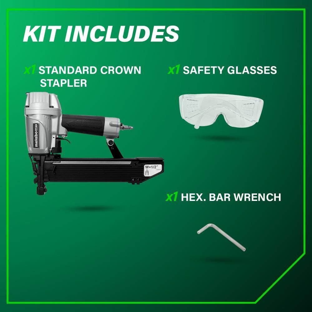 Metabo HPT 2in 16 Ga Medium 1/2in Crown Stapler, large image number 5