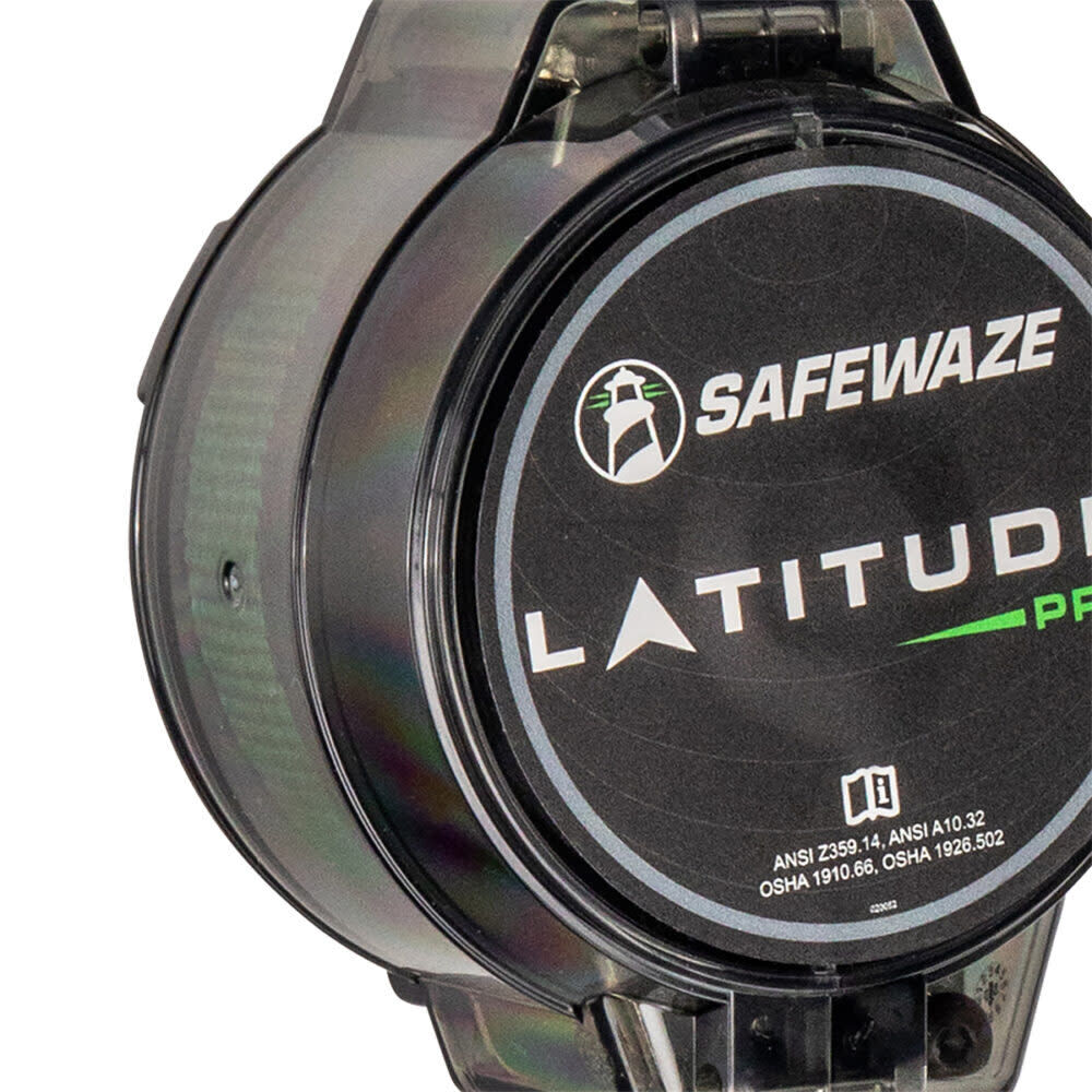 Safewaze Latitude Pro 7 Ft. Single Web SRL-P: Carabiner, Alu Snap Hook, large image number 3