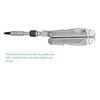 Leatherman Ratchet Driver for Flat & Standard 1/4 Inch Bits, small