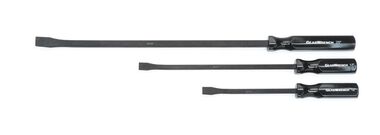 GEARWRENCH 3 Piece Angled Tip Pry Bar Set 12in 17in & 25in