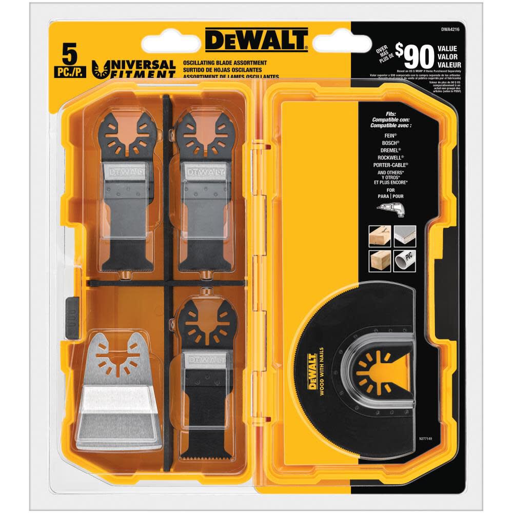 Dewalt 5 piece best sale set