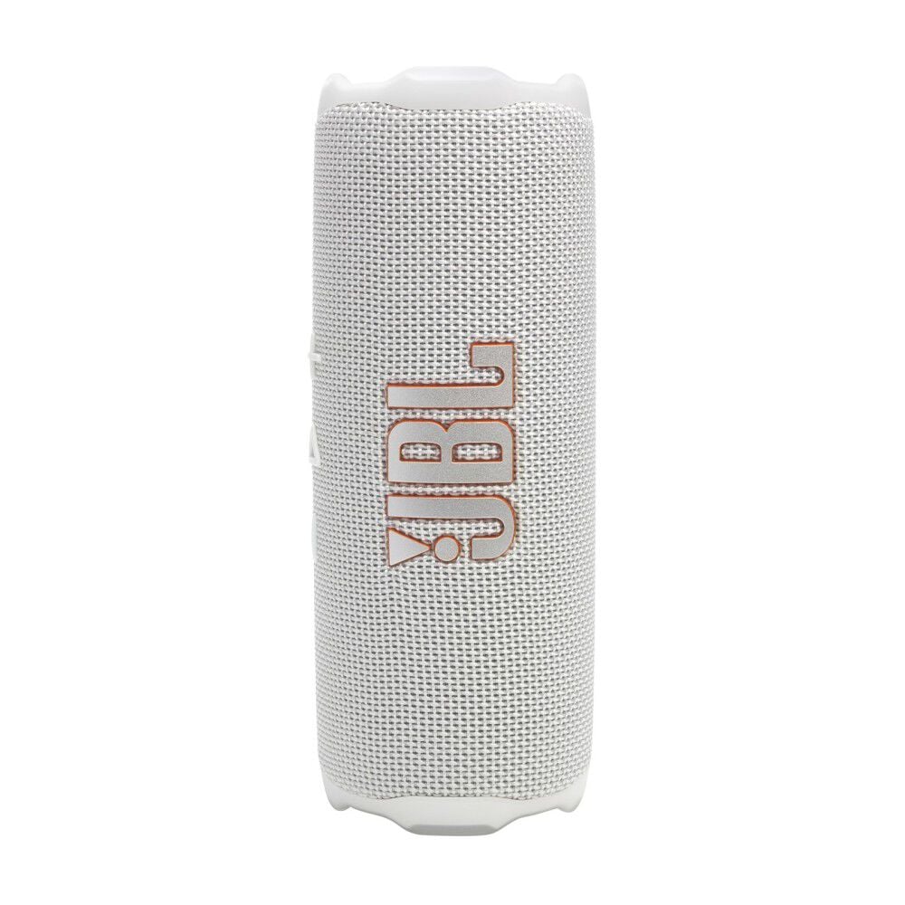 JBL Flip 7 Waterproof Bluetooth Speaker, White – JBLFLIP7WHTAM
