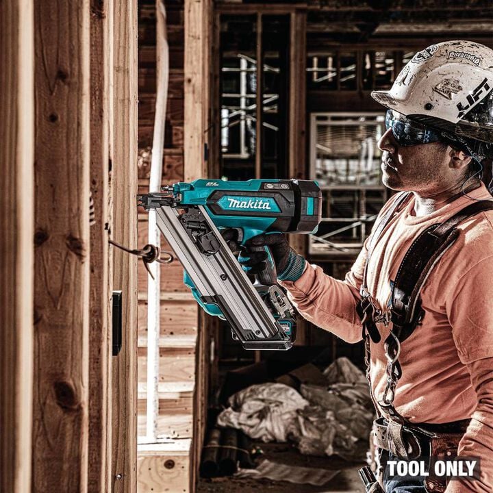 Makita 40V Max XGT Brushless Cordless 30 Degree Clipped Head 3-1/2 Inch Framing Nailer (Bare Tool), large image number 12