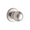 Kwikset Satin Nickel Hall/Closet Polo Passage Door Knob Set, small image number 3