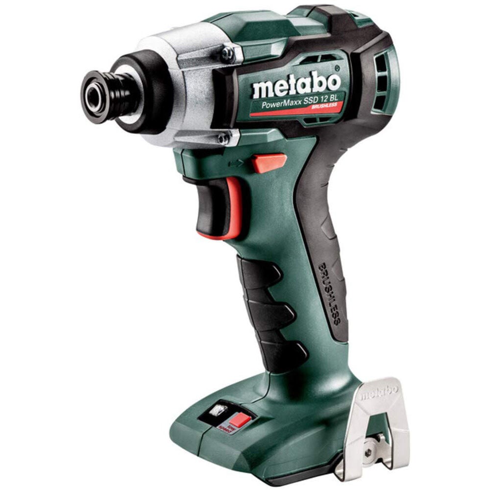 Metabo 12V PowerMaxx 1/4in Hex Compact Brushless Impact Driver (Bare Tool), large image number 1
