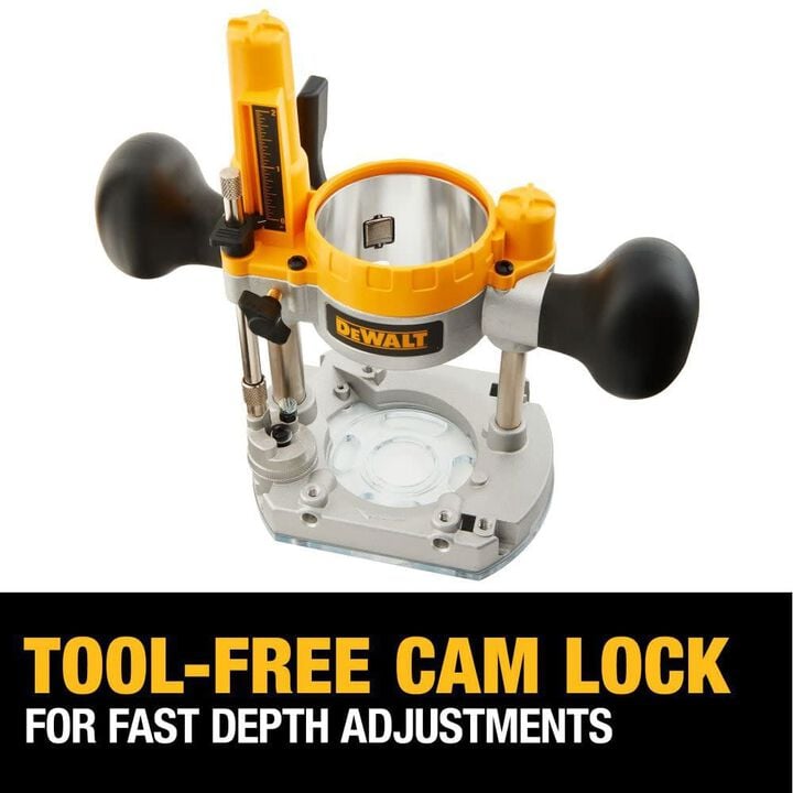 DEWALT Plunge Base & Compact Router Dust Collection Adapter Bundle, large image number 3