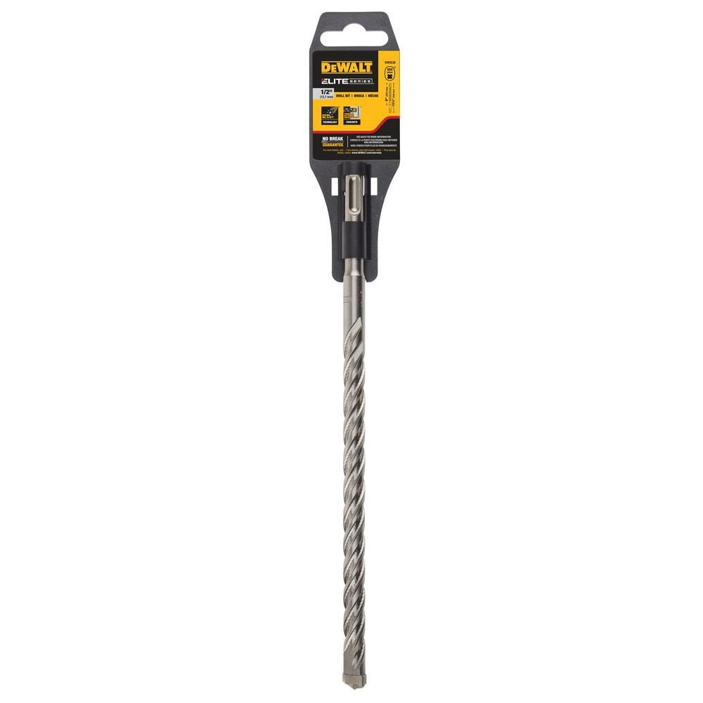 DEWALT ELITE SERIES SDS PLUS Masonry Drill Bit 1/2in x 8in x 10-1/2in, large image number 7