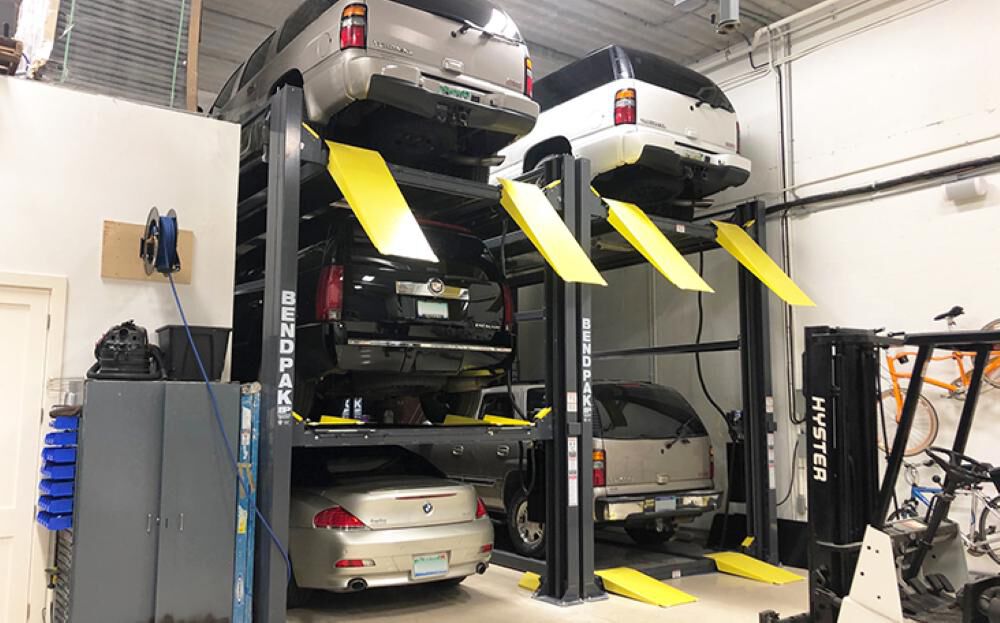 Bendpak HD-973P Tri Level Parking Lift 9000 lbs & 7000 lbs Capacity, large image number 5