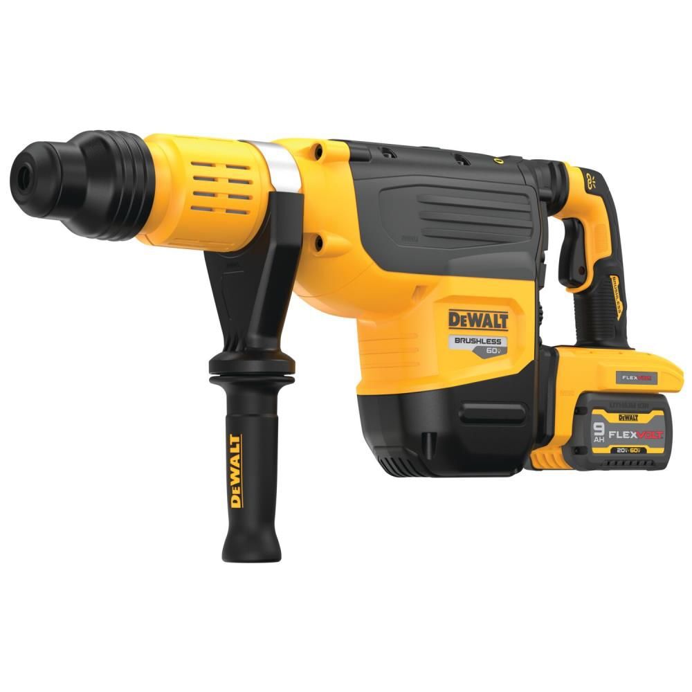 DEWALT 60V MAX Rotary Hammer SDS MAX Combination Kit 2in Brushless, large image number 6