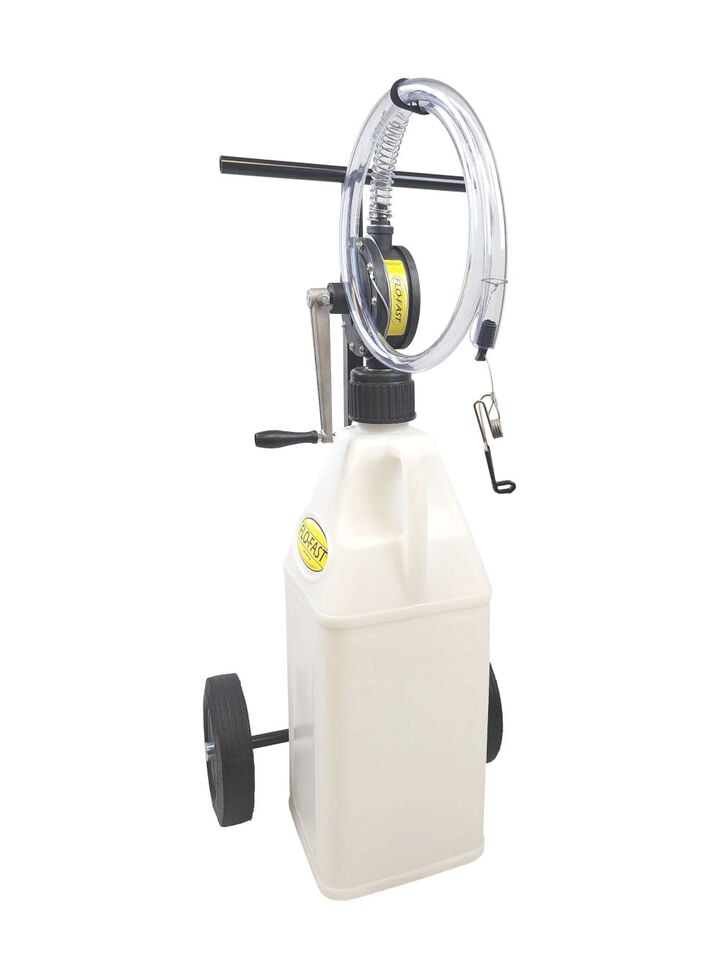 Flo-Fast 10.5 Gallon Diesel Exhaust Fuel Pump, Container and Cart System, large image number 1